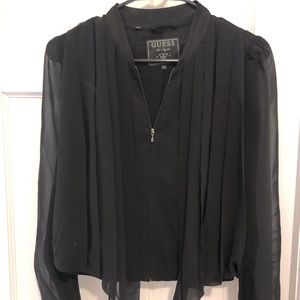 Guess Black Blouse/Jacket